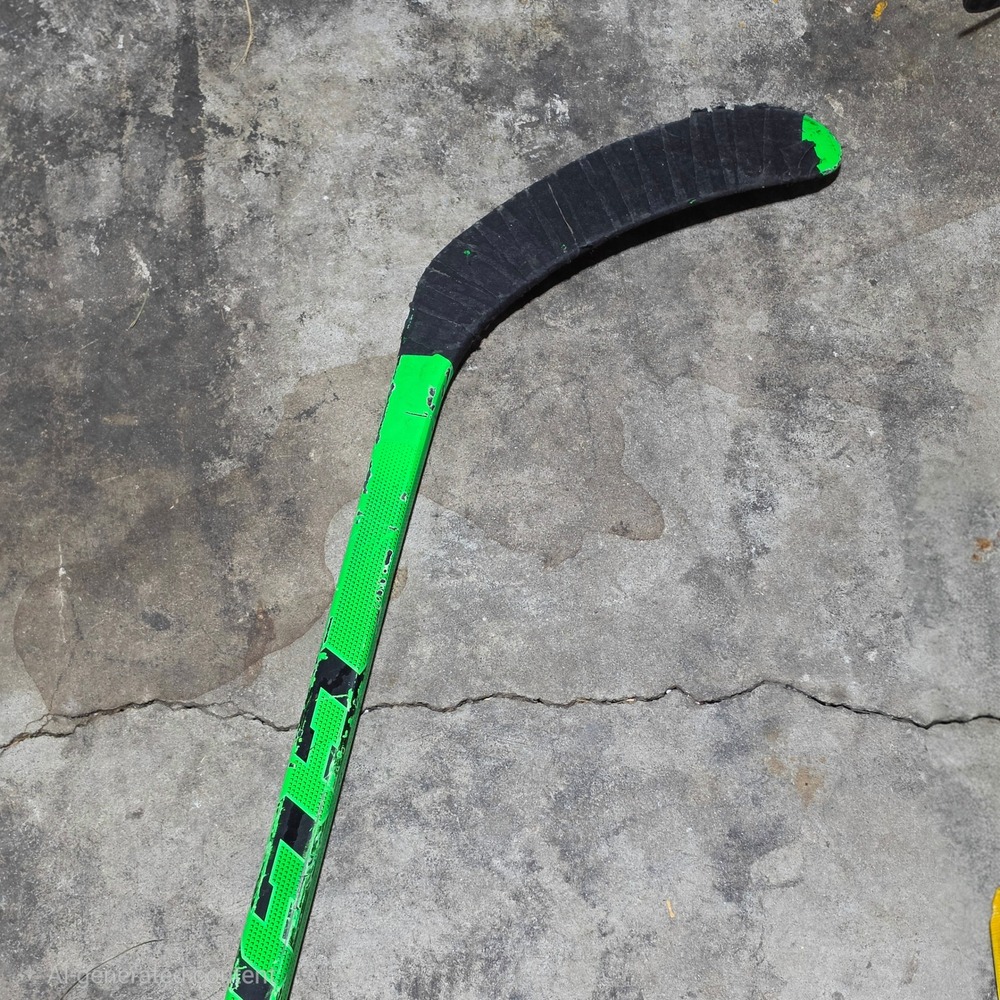 CCM Ribcor 76K Hockey Stick Junior 46" Green Good 40 Flex Crosby P29 Curve